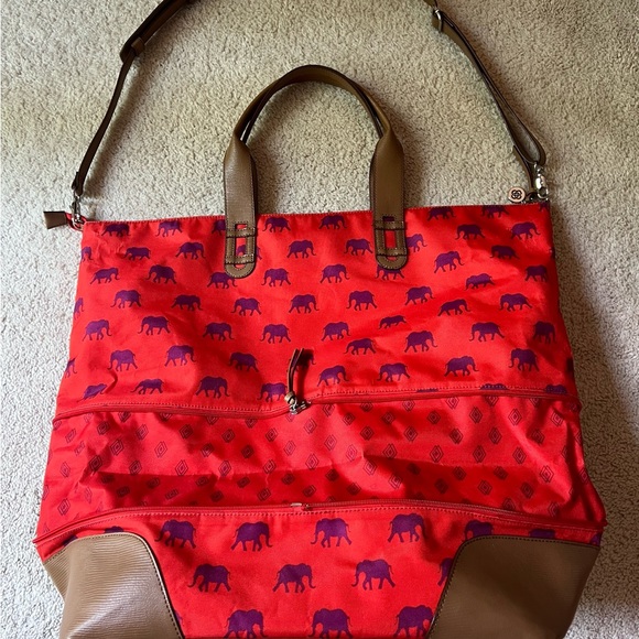 Stella & Dot Large Expandable Tote Bag - Picture 4 of 8